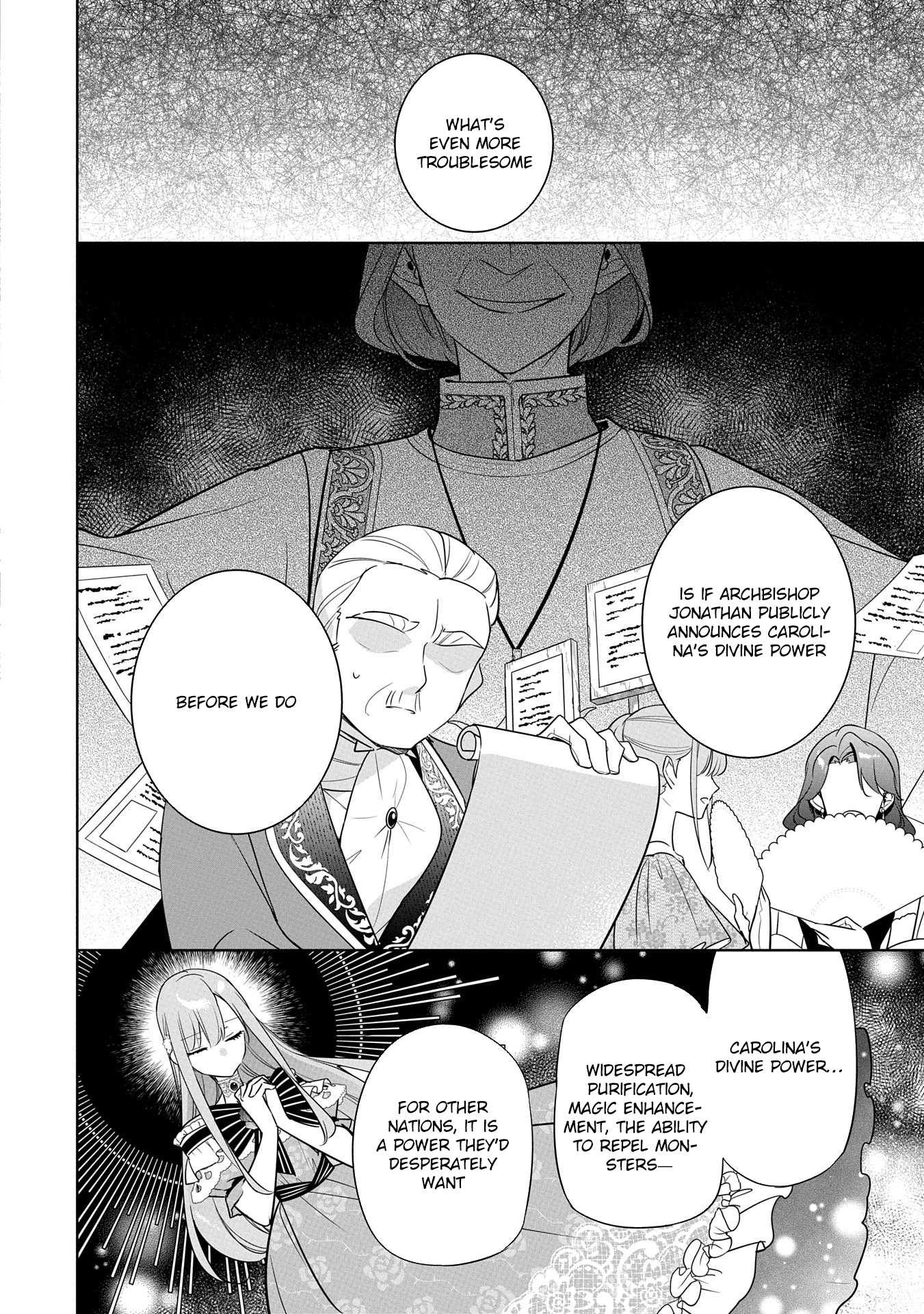 The Oblivious Saint Who Leaks Power Finds Happiness in Her New Home Chapter 24 Page 14